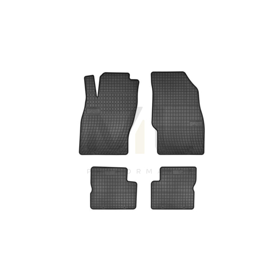 FROGUM Tailored 0692 Floor mat set Elastomer, Front and Rear, Quantity: 4, Black | ML Performance Car Parts