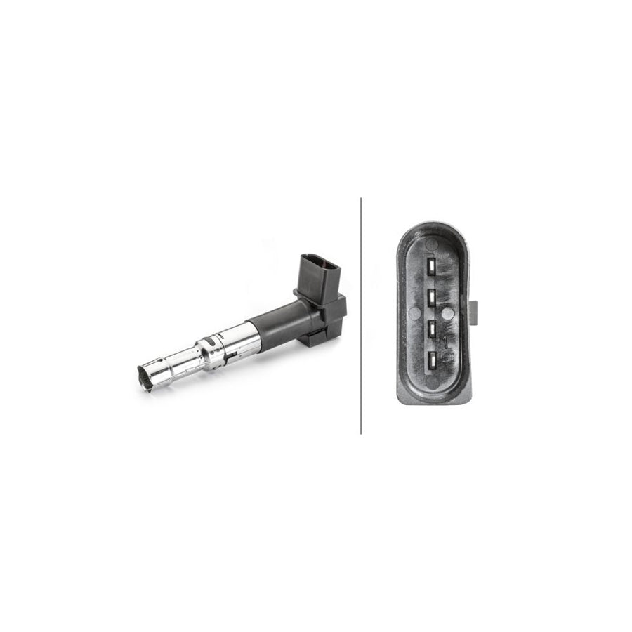 Hella 5DA 358 057-261 Ignition Coil For VW Passat