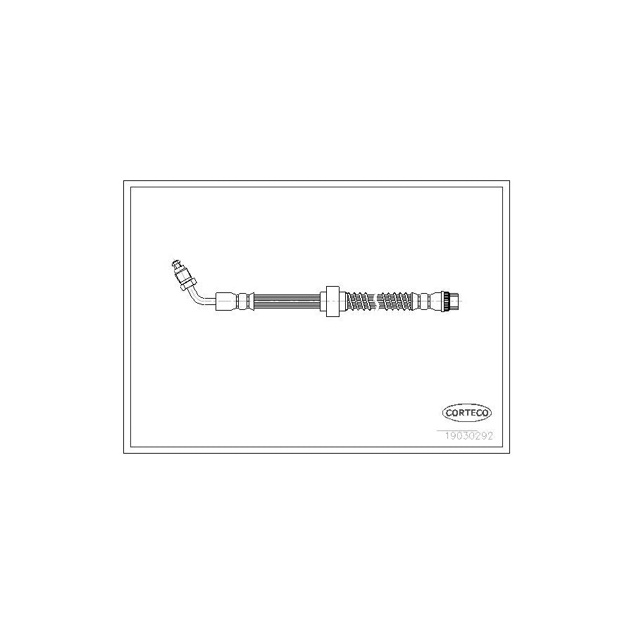 Corteco 19030292 Brake Hose For Renault Master I Van | ML Performance UK
