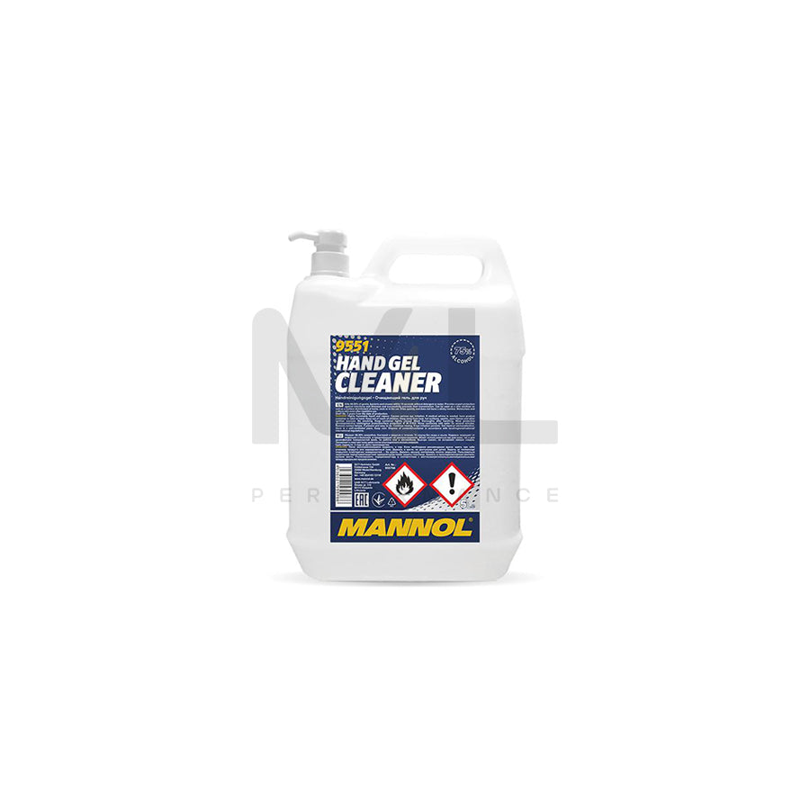 MANNOL Hand Gel Cleaner 9551 Hand cleaner Canister, Capacity: 5l | ML Performance Car Parts