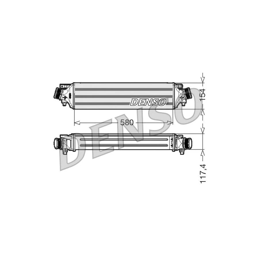 Denso DIT01002 Dit01002 Intercooler For Alfa Romeo Giulietta | ML Performance UK