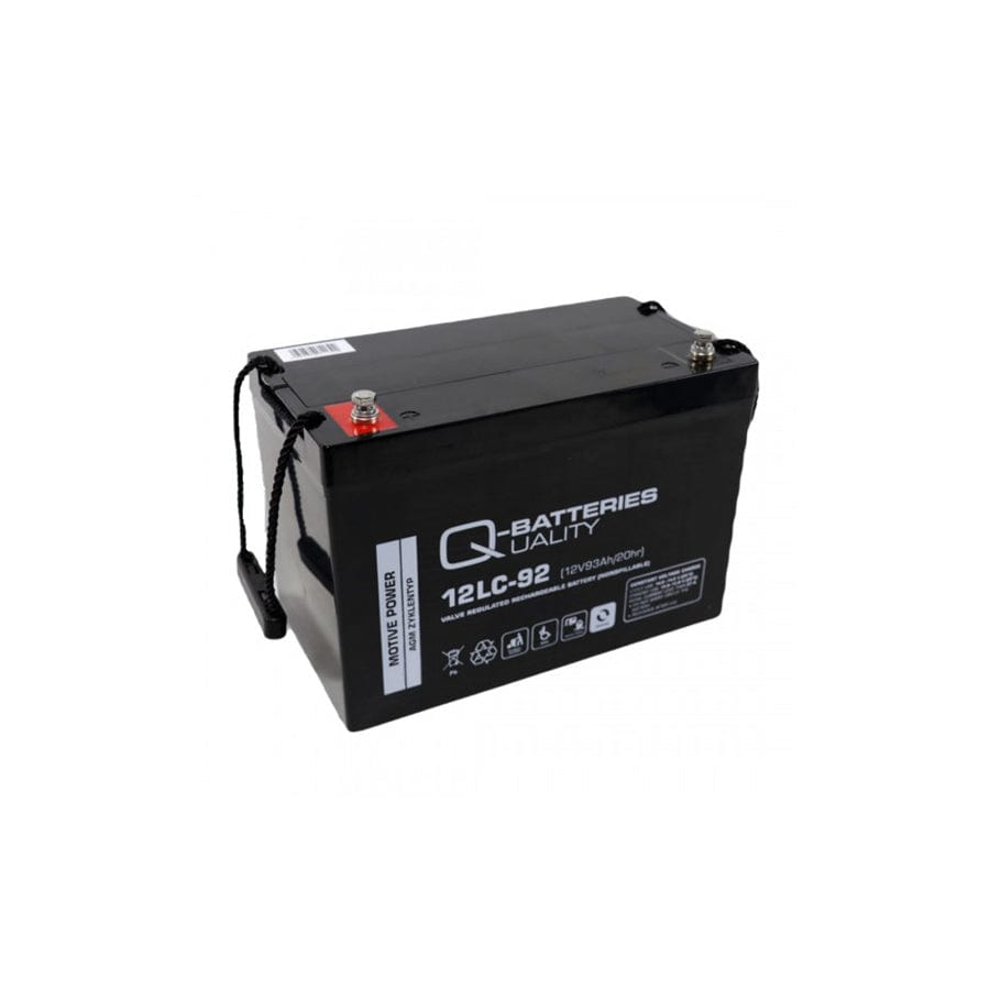 Q-Batteries 12LC92 / 12V 93Ah Lead acid battery Cycle type AGM Deep Cycle VRLA | ML Performance UK Car Parts