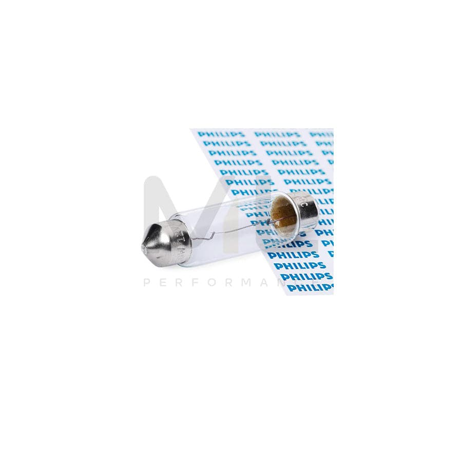 PHILIPS 12866CP Bulb, licence plate light 12V 10W, Festoon lamp, SV8,5 T10,5x43 | ML Performance Car Parts