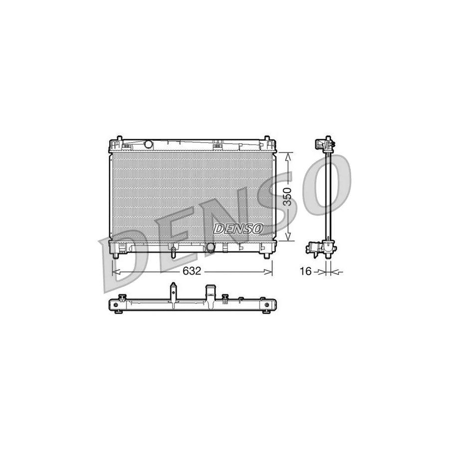 Denso DRM50009 Drm50009 Engine Radiator For Toyota Yaris Ii Hatchback (Xp9) | ML Performance UK