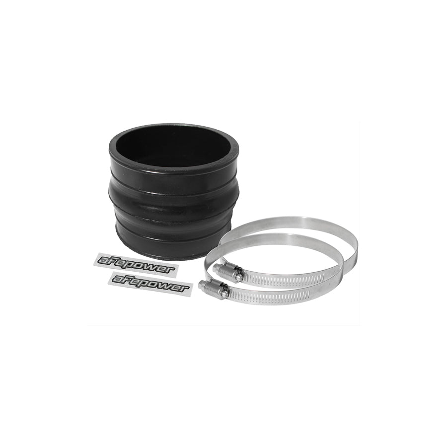 aFe 59-00007 (3-1/2 IN ID x 3 IN L) Straight Coupler w/ Hump - Black Replacement Coupling Kit | ML Performance UK Car Parts