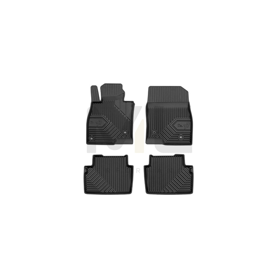 FROGUM Tailored, No.77 77425309 Floor mat set for MAZDA 6 Elastomer, Front and Rear, Quantity: 4, Black | ML Performance Car Parts