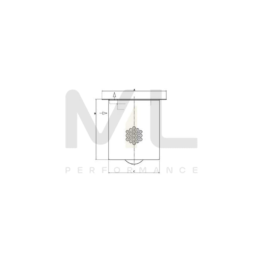 MANN-FILTER 49 006 53 100 Filter, compressed air system | ML Performance Car Parts