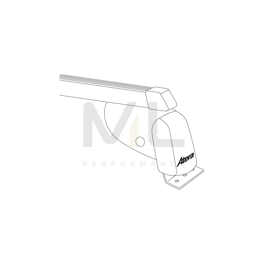 ATERA SIGNO 044144 Roof bars for FORD Galaxy Mk2 (WA6) MPV for cars without rails, 122 cm, 75 kg, Steel | ML Performance Car Parts