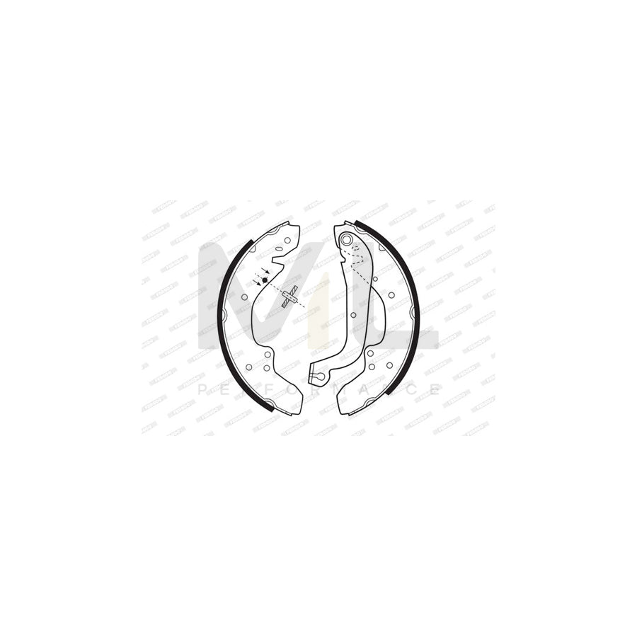 FERODO PREMIER FSB203 Brake Shoe Set | ML Performance Car Parts