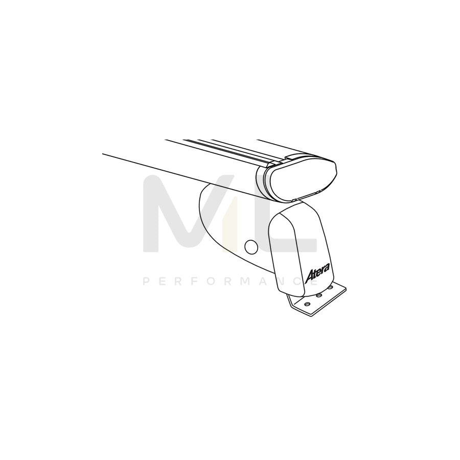 ATERA SIGNO 047148 Roof bars for cars without rails, 137 cm, 100 kg, Aluminium | ML Performance Car Parts
