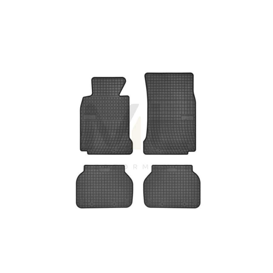 FROGUM Tailored 0668 Floor mat set for BMW 5 Series Elastomer, Front and Rear, Quantity: 4, Black | ML Performance Car Parts