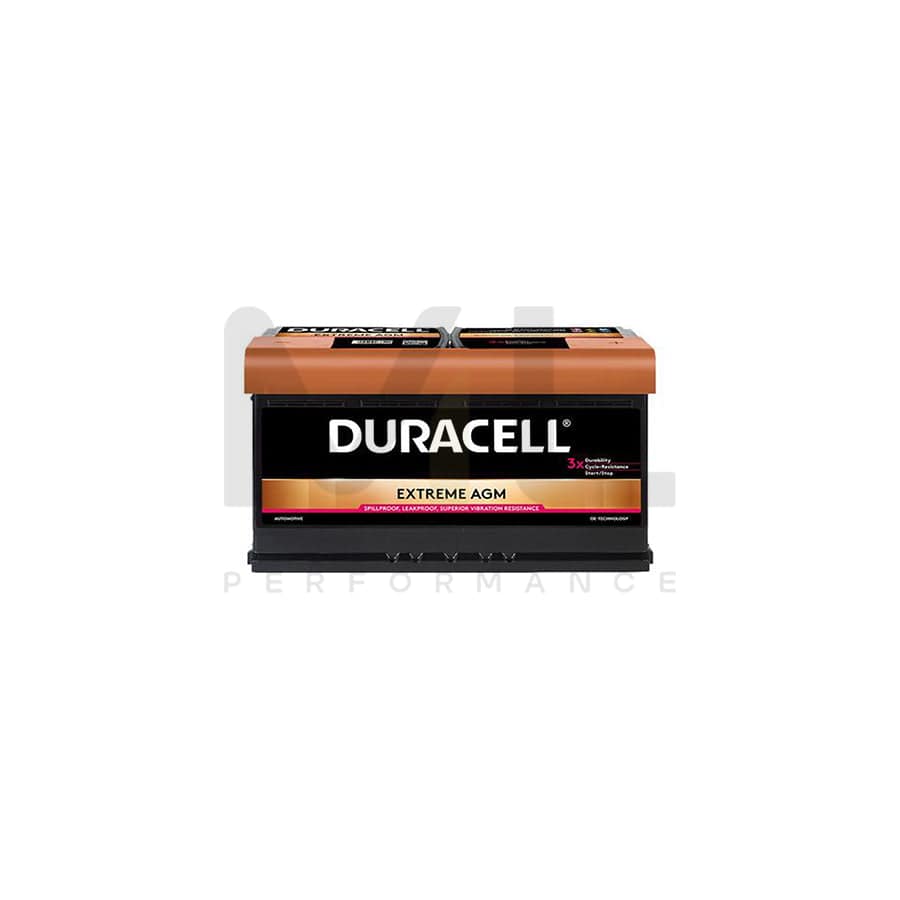 Duracell 019 / DE92 AGM Extreme Car Battery | ML Performance UK Car Parts