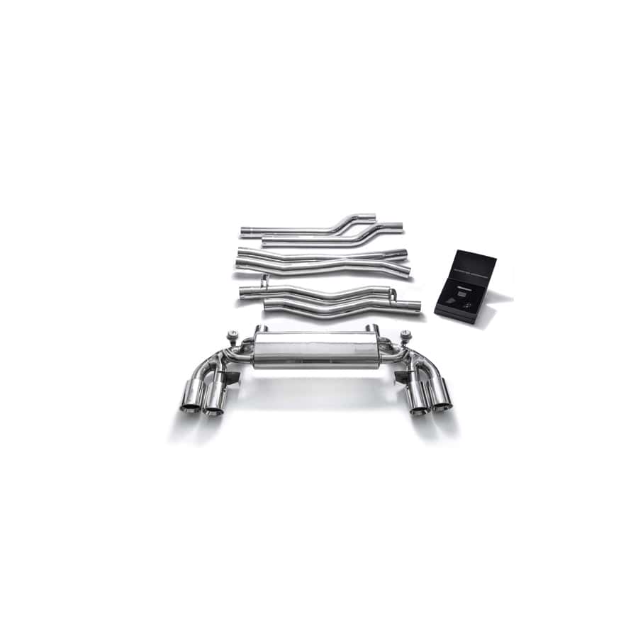 Armytrix BMF9M-QS38C Valvetronic Exhaust System BMW M5 F90 2018-2022 with Quad Chrome 4" | ML Performance UK UK Car Parts