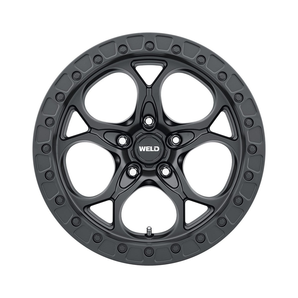 Weld W10802075475 Ledge W108 Wheel 20x12 5x127 ET-44 BS4.75 Satin Black