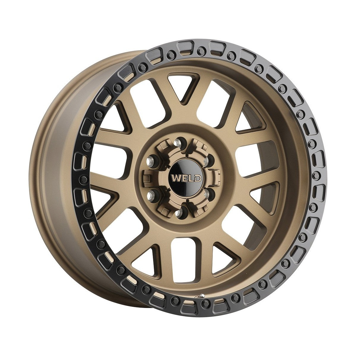 Weld W11500019661-P2 Cinch W115 Wheel 20x10 5x130 ET28 BS6.6 Satin Bronze - Satin Black
