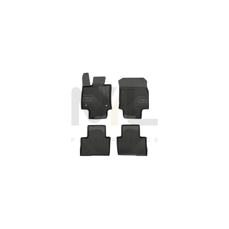 FROGUM Tailored, No.77 77408890 Floor mat set for TOYOTA RAV4 V (XA50) Elastomer, Front and Rear, Quantity: 4, Black | ML Performance Car Parts