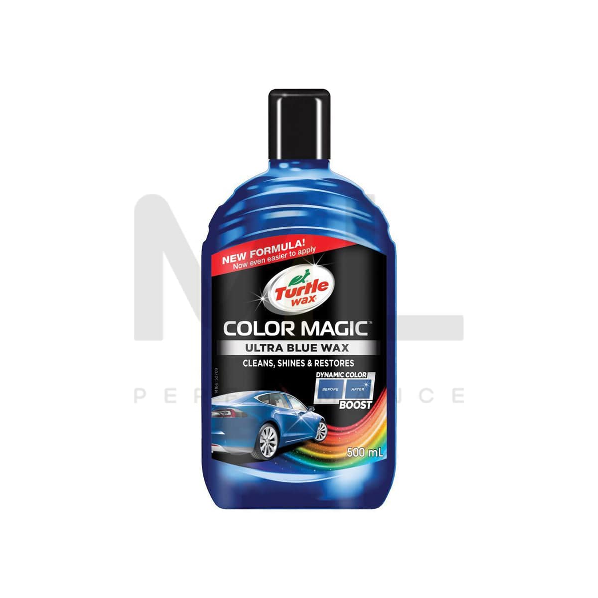 Turtle Wax Color Magic Blue Car Wax Polish 500 Ml