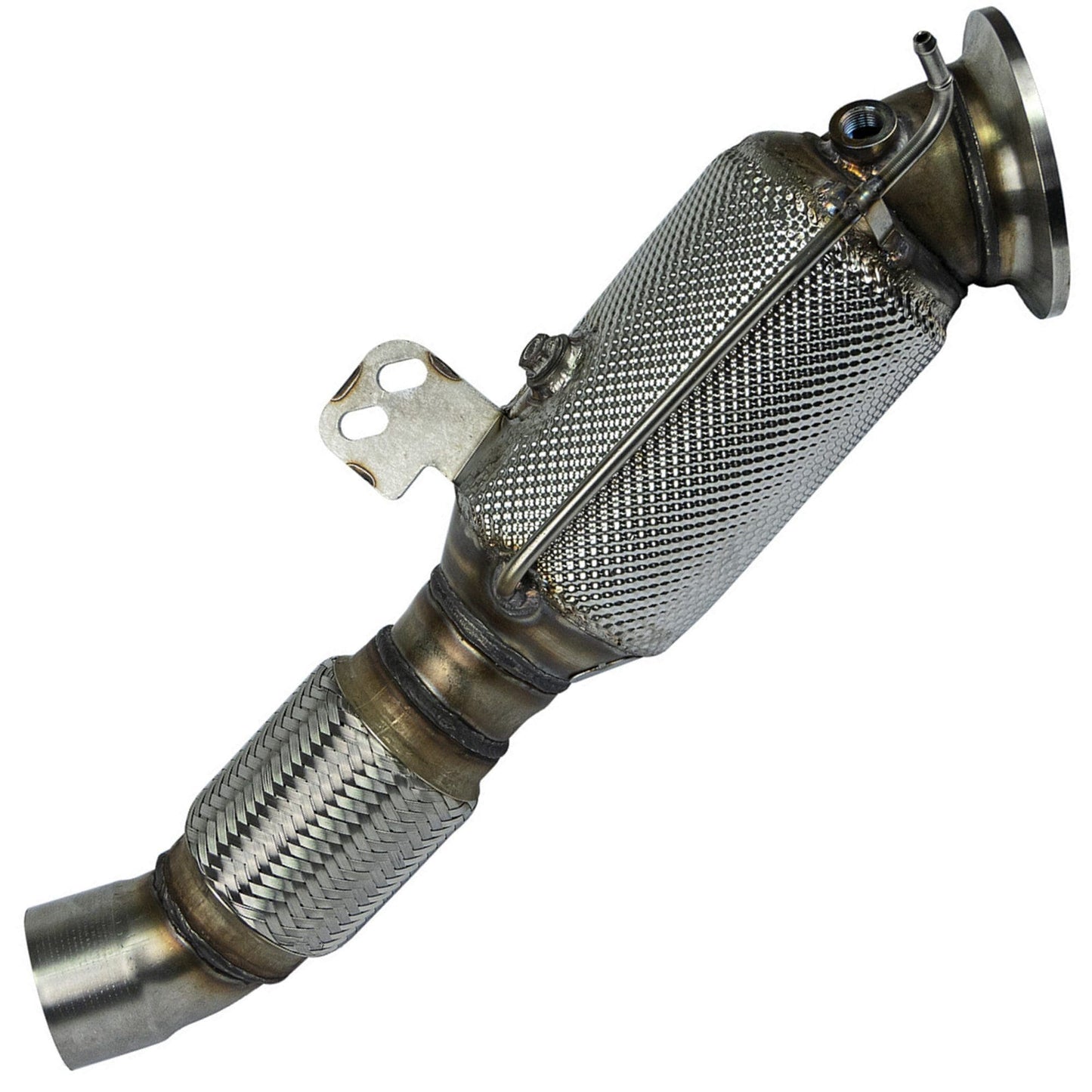 MANHART MH5F4031100 DOWNPIPE SPORT FOR BMW F40 M135I (B48 GPF/OPF) WITH 300 CELLS HJS CATALYTIC CONVERTER