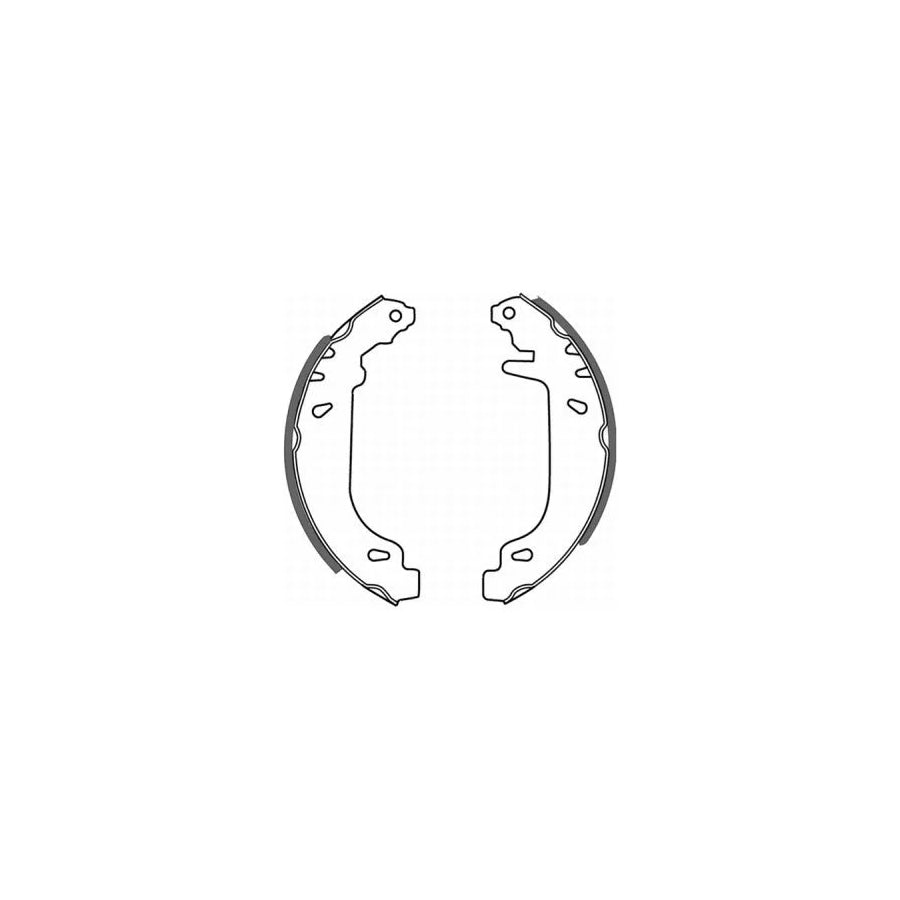 ABE C0R004ABE Brake Shoe Set
