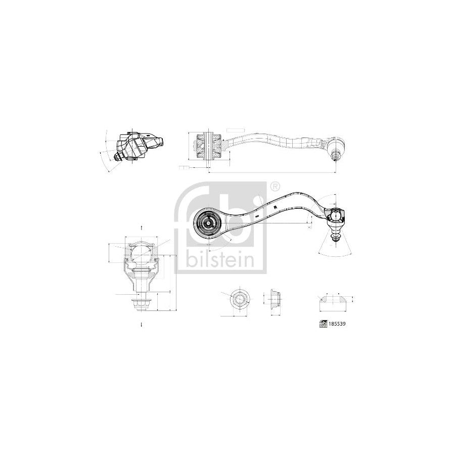 Febi Bilstein 185539 Suspension Arm