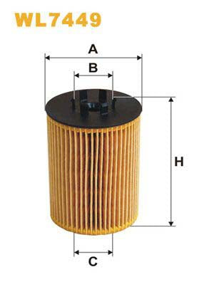 WIX Filters WL7449 Oil Filter