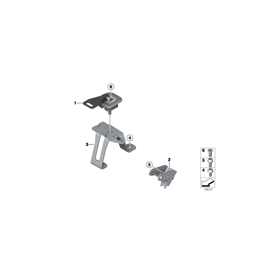 Genuine BMW 46517680685 Fillister Head Screw M10X30MK (Inc. Coupé, Phantom EWB & Phantom) | ML Performance UK