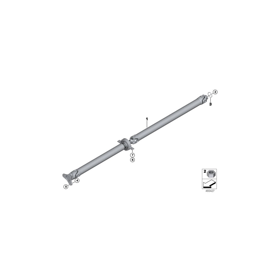 Genuine BMW 11227743834 Fit Bolt M10X1,5 (Inc. M6 GT3) | ML Performance UK Car Parts