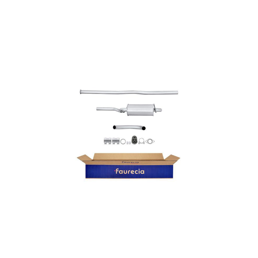 Hella 8LC 366 023-951 Middle Silencer For Ford Escort