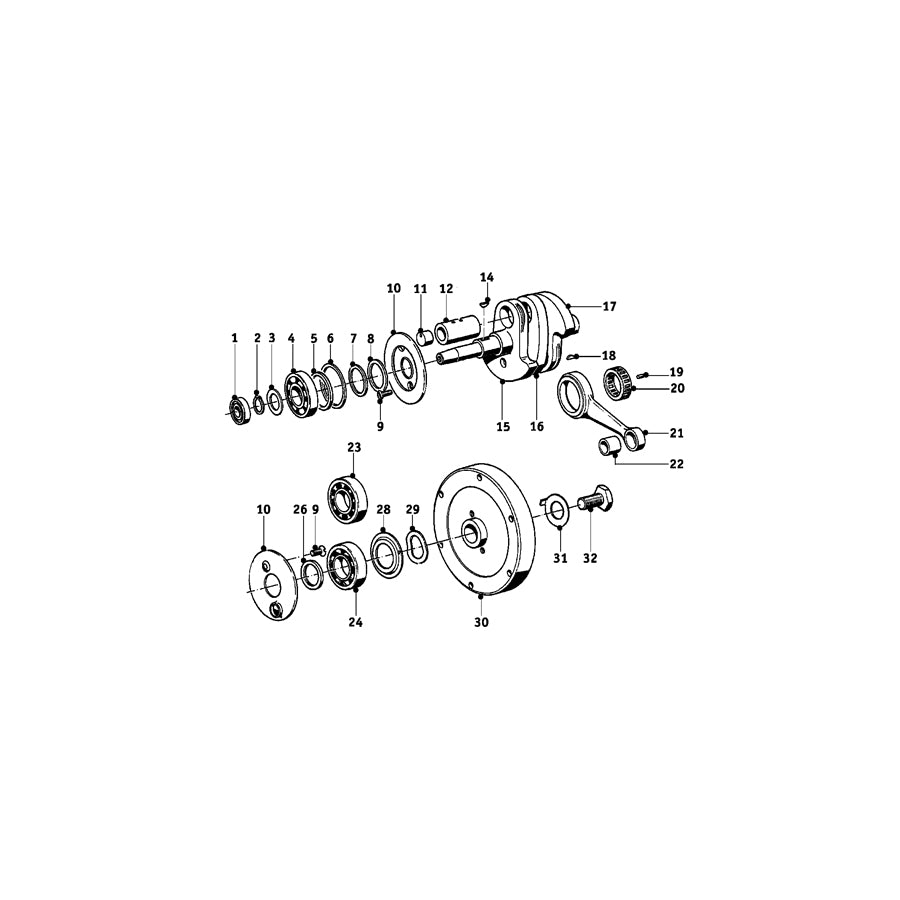Genuine BMW 11240017052 Connecting Rod (Inc. R50 S & R50/2) | ML Performance UK Car Parts