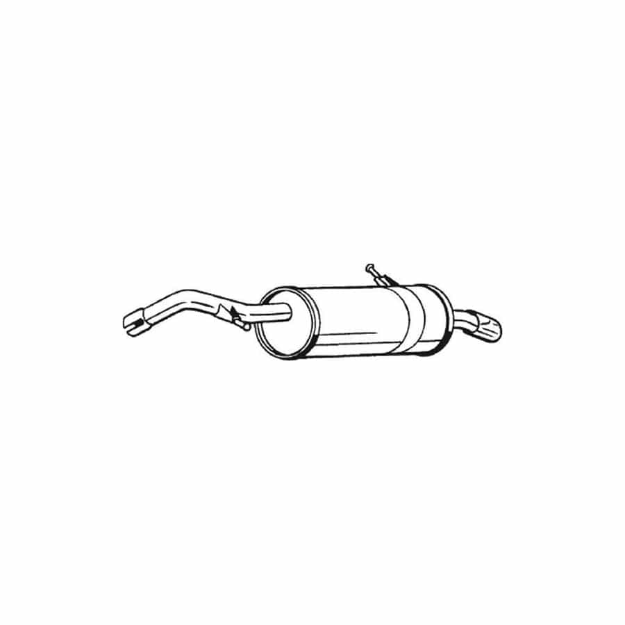 Bosal 135-043 Rear Silencer For Citroën C2