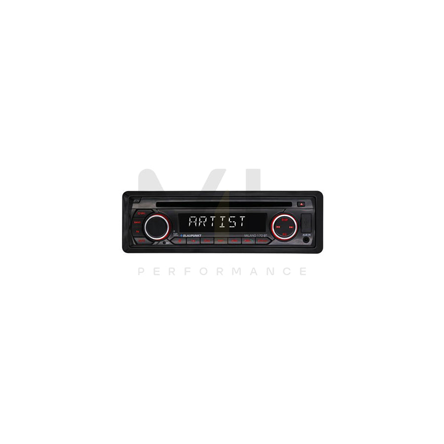 BLAUPUNKT Milano 170 BT Car stereo 1 DIN, MP3, WMA | ML Performance Car Parts