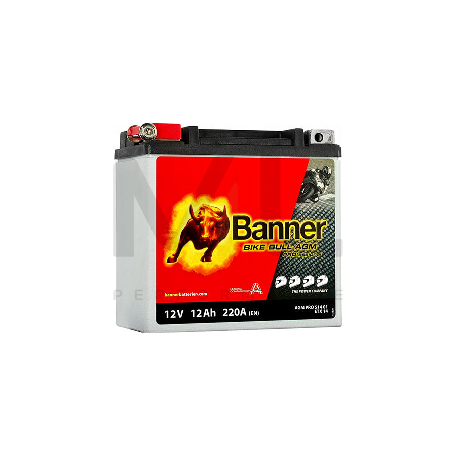 51401 Banner Bike Bull AGM PROfessional Battery | Car Batteries UK | ML Performance Car Parts