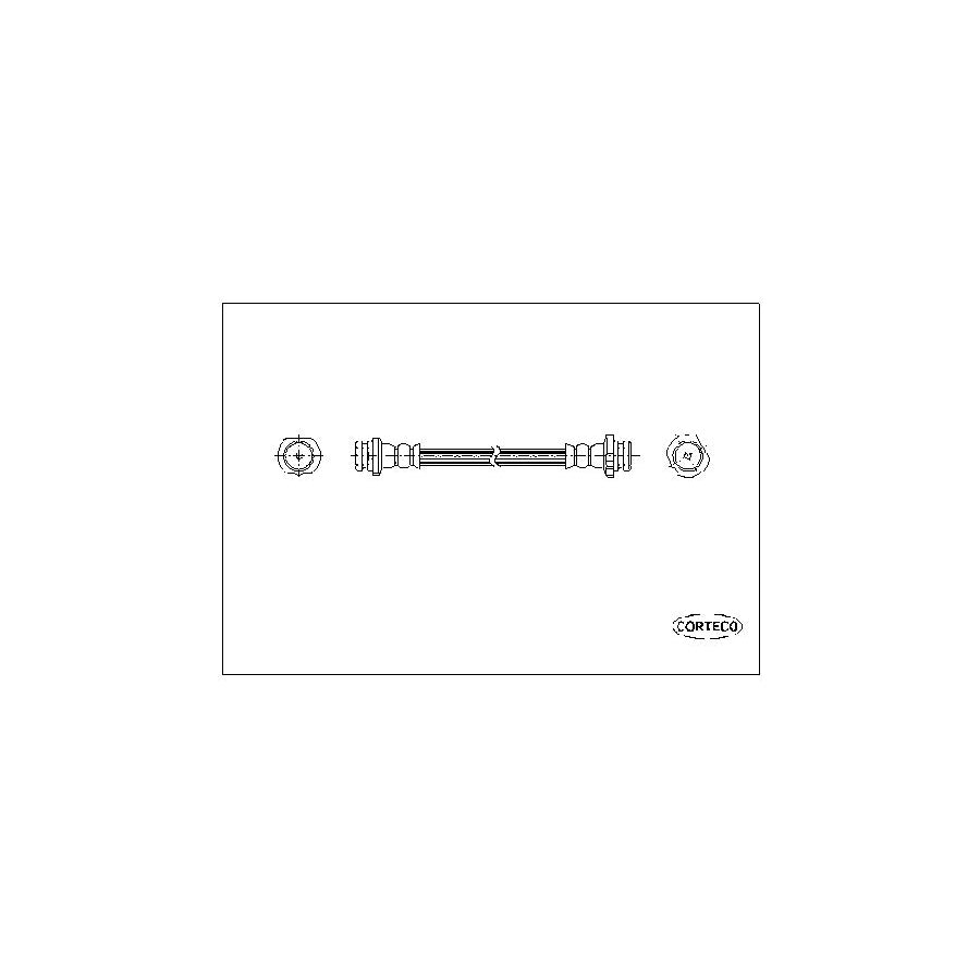 Corteco 19035098 Brake Hose For Nissan Almera | ML Performance UK