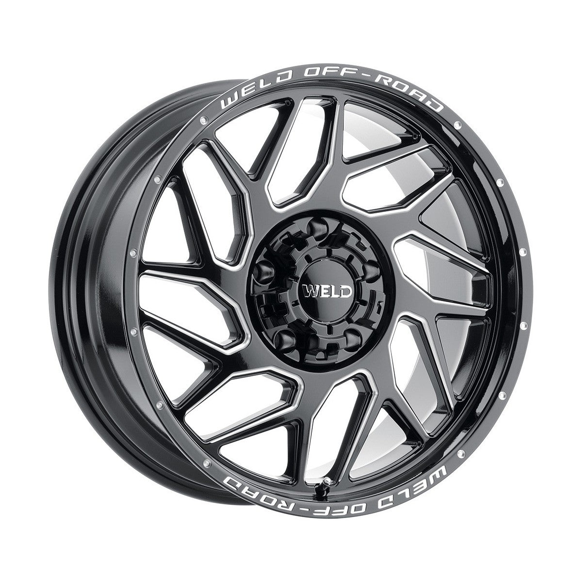 Weld W11709057500-P2 Fulcrum W117 Wheel 20x9 5x139.7 ET0 BS5 Gloss Black MIL