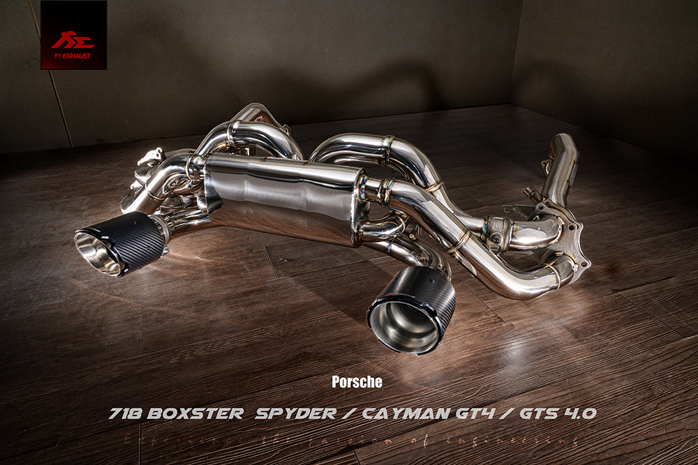 FI Exhaust Porsche 718 GT4/Spyder (OPF) 2020+ | ML Performance UK Car Parts
