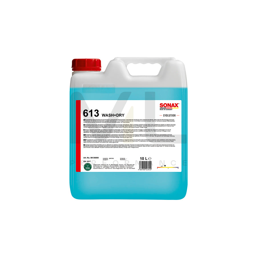 Sonax Wash + Dry EVOLUTION 10L | ML Performance Car Care