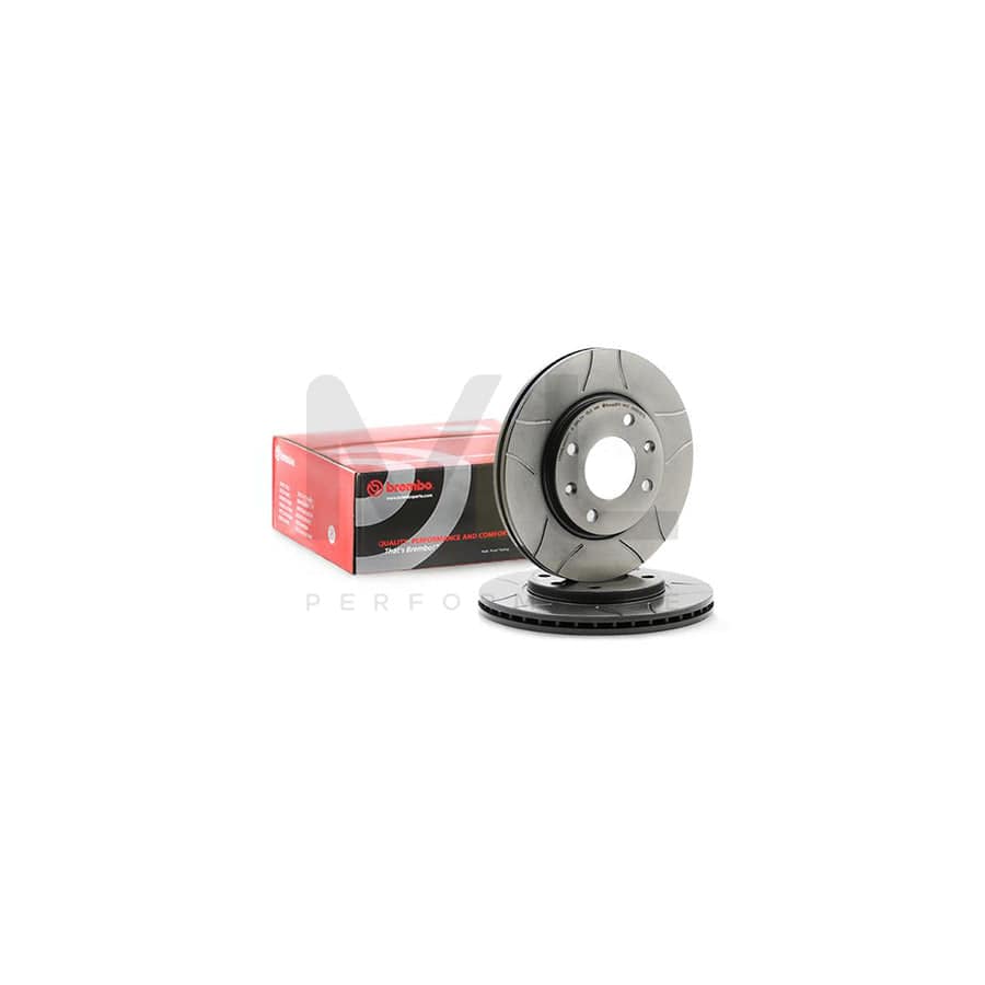 BREMBO MAX LINE 09.9610.75 Brake Disc Internally Vented, Slotted, Coated, with bolts/screws | ML Performance Car Parts