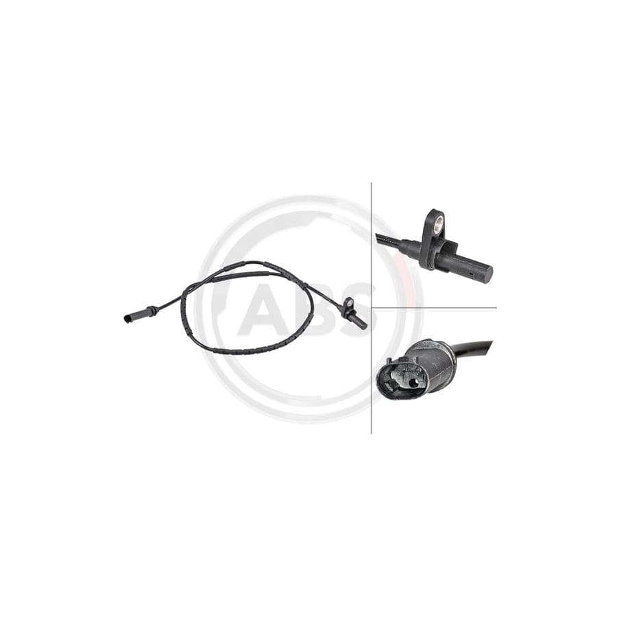 A.B.S. 31846 ABS Sensor for BMW Z4 Roadster (E89) | ML Performance UK Car Parts