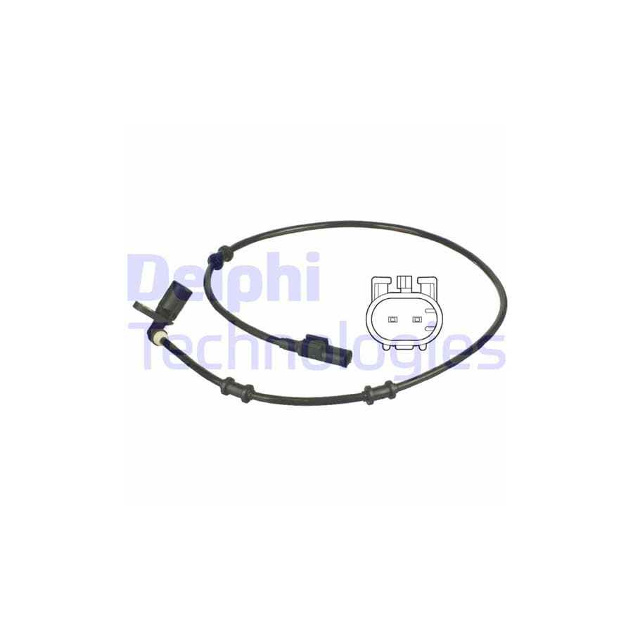 Delphi Ss20341 Abs Sensor Suitable For Mercedes-Benz Ml-Class (W163)