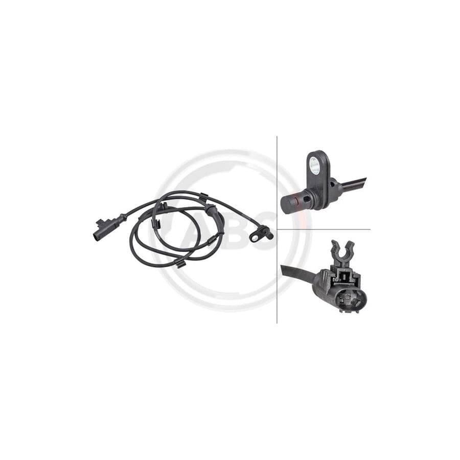 A.B.S. 31873 ABS Sensor for SMART FORTWO | ML Performance UK Car Parts