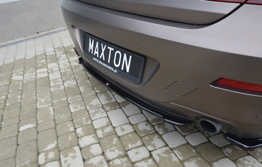 Maxton Design BMW Series 6 Gran Coupé M-Pack F06 Central Rear Splitter