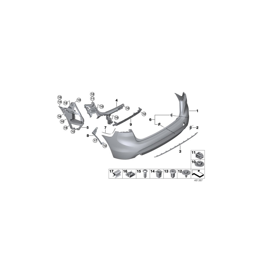 Genuine BMW 51127396506 F45 F46 Right Protection Foil (Inc. 225xe, 220d & 220i) | ML Performance UK