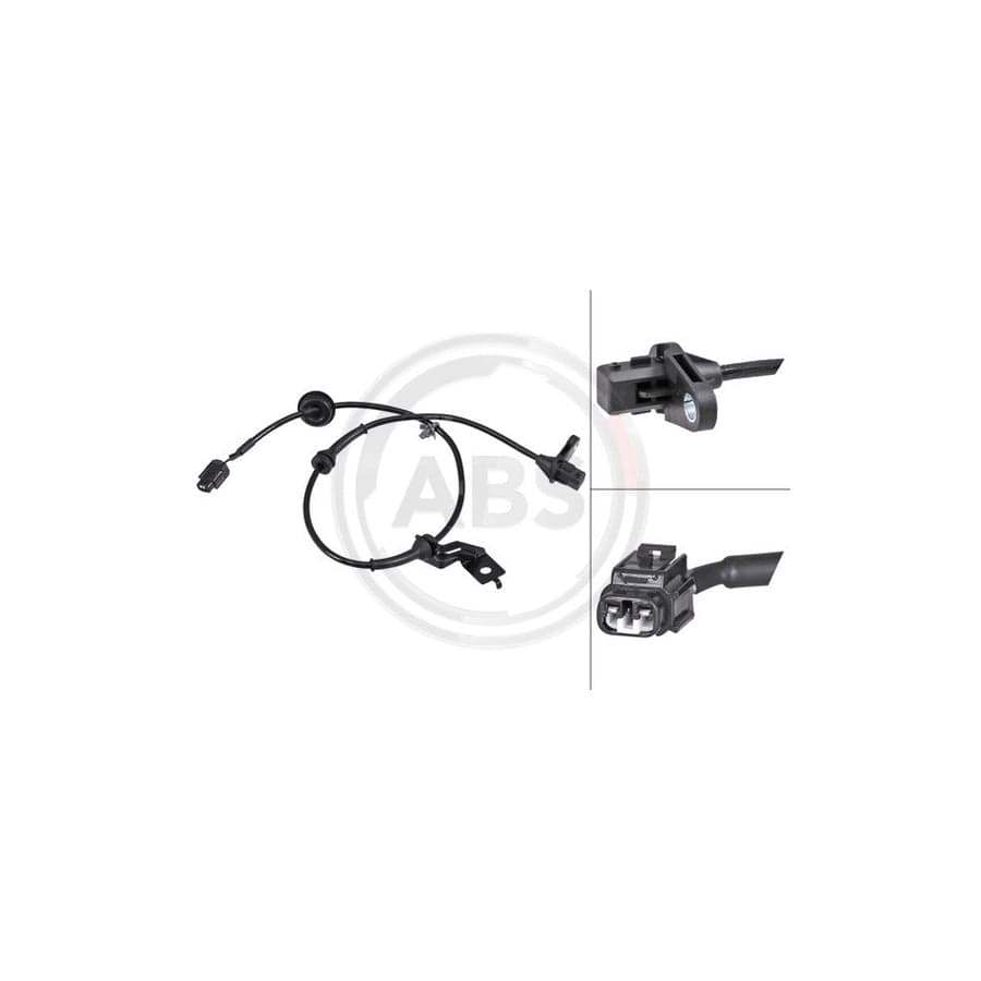 A.B.S. 32099 ABS Sensor for NISSAN Pixo (UA0) | ML Performance UK Car Parts