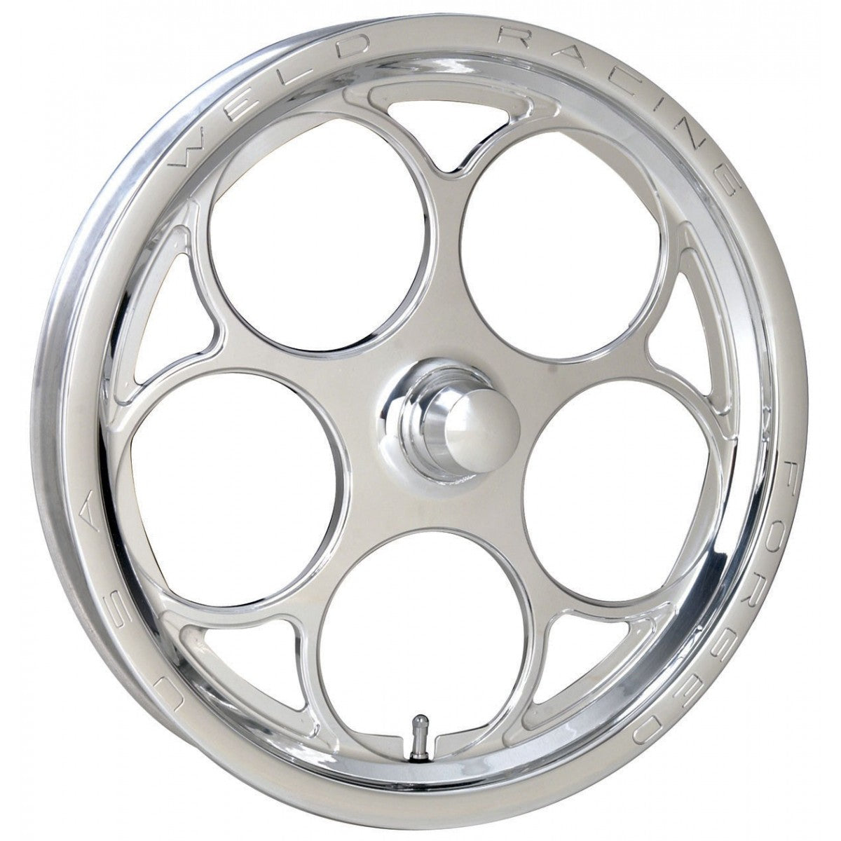 Weld 86P-17000 Magnum Frontrunner Wheel 17x2.25 Anglia Spindle ET-13 BS1.13 Polished