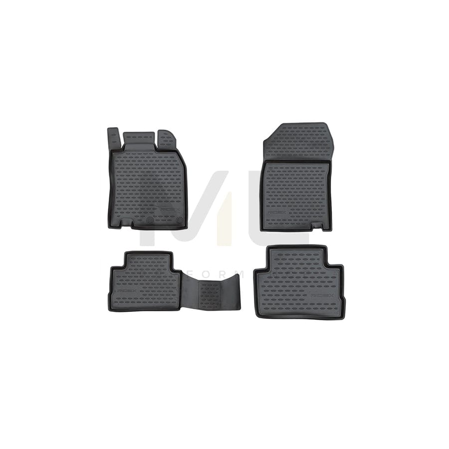 RIDEX 215A0952 Floor mat set for NISSAN Qashqai II (J11) | ML Performance Car Parts
