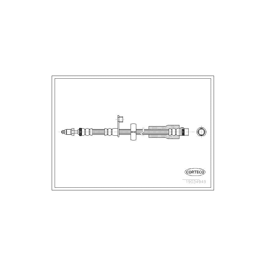 Corteco 19034949 Brake Hose | ML Performance UK