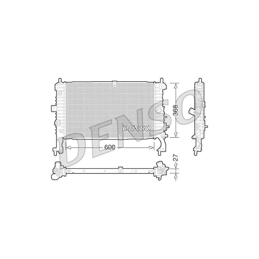 Denso DRM20106 Drm20106 Engine Radiator | ML Performance UK