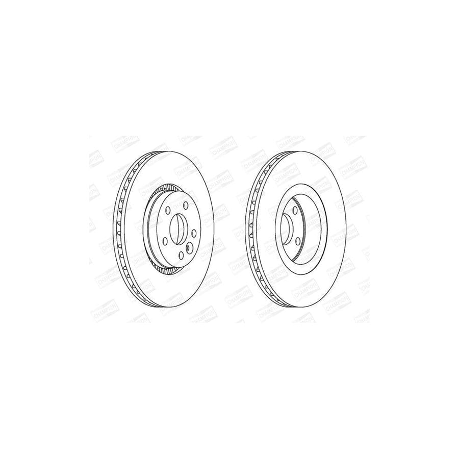 Champion 562643Ch-1 Brake Disc