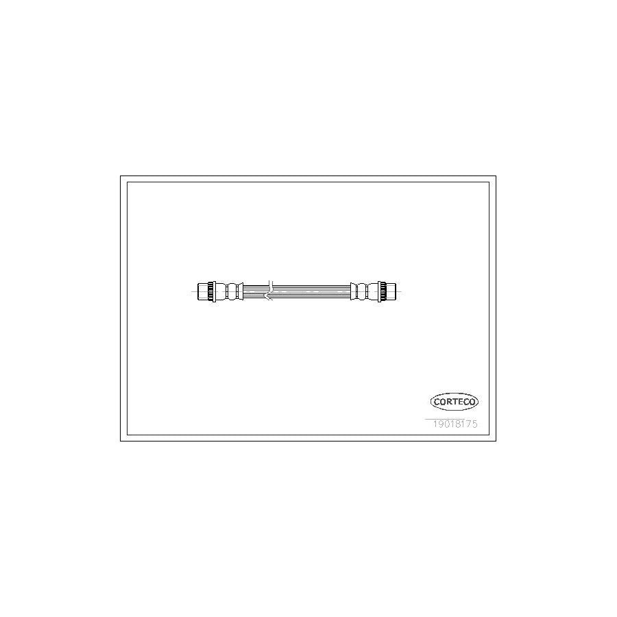 Corteco 19018175 Brake Hose | ML Performance UK