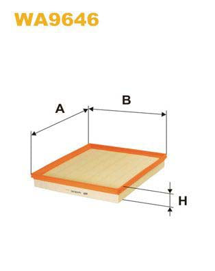 WIX Filters WA9646 Air Filter